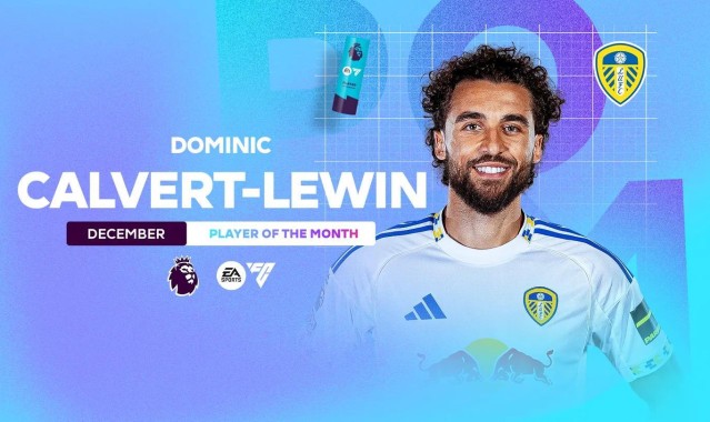 南宫NG28-5场攻入6球，利兹联前锋勒温当选英超12月最佳球员